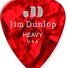 Dunlop 483P09HV Celluloid Red Pearloid Heavy 12 Pack 2