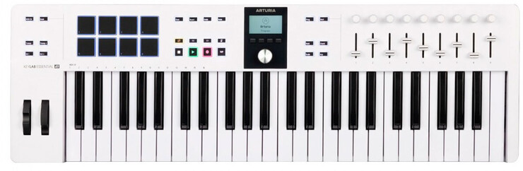 Arturia KeyLab Essential 49 MK3 White 0