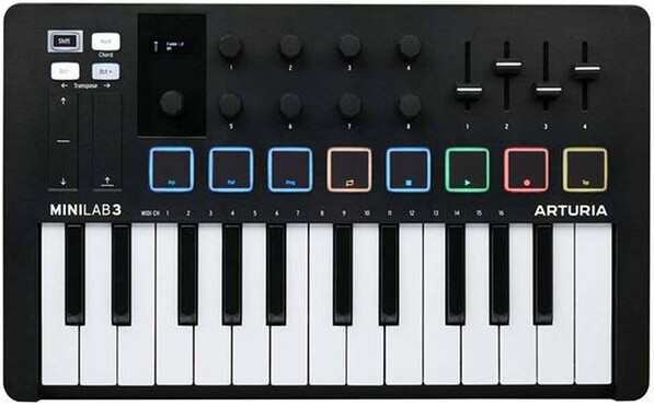 Arturia MiniLab 3 Black 0