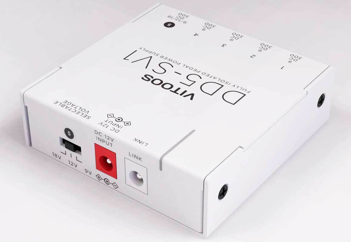 Vitoos DD5-SV1 блок питания для гитарных примочек купить в Москве