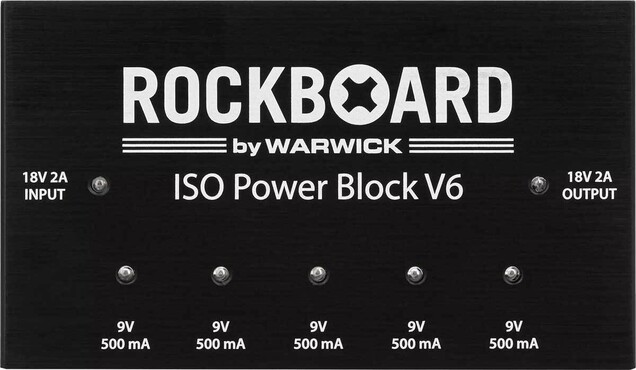 Warwick Rockboard ISO Power Block V6 RBO POW BLO ISO 6 0