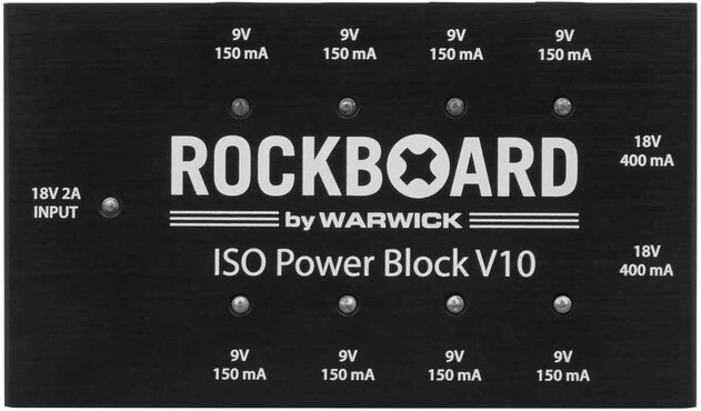 Warwick Rockboard RBO POW BLO ISO 10V2 ISO Power Block V10 0