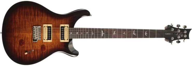 PRS SE Custom 24 Black Goldburst 0