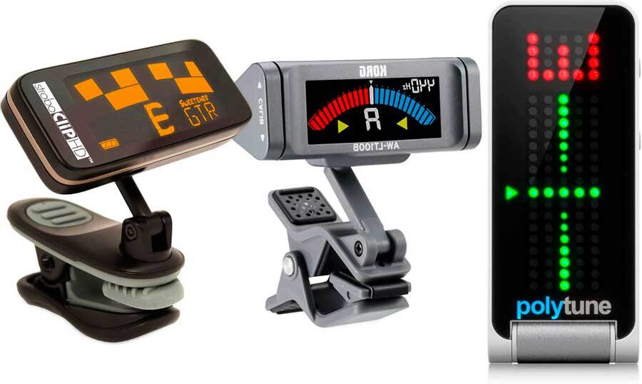 Гитарный тюнер-прищепка