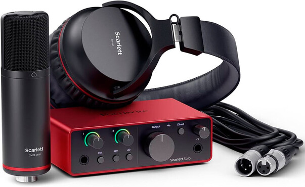 Focusrite Scarlett Solo Studio 4th Gen 0