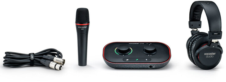 Focusrite Vocaster One Studio Podcast Set 0