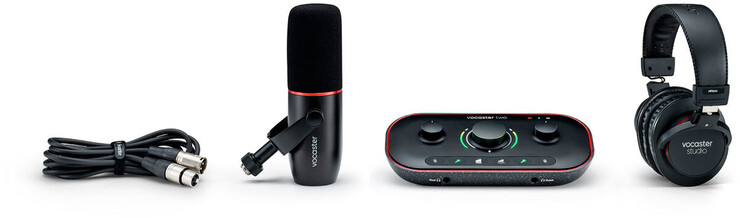 Focusrite Vocaster Two Studio Podcast Set 0