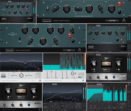 Apogee FX Bundle (EQP-1A + MEQ-5 + Mod EQ 6 + Mod Comp + Opto-3A) allfx