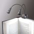 K&M 12243-000-55 Music Stand Double LED FlexLight 2