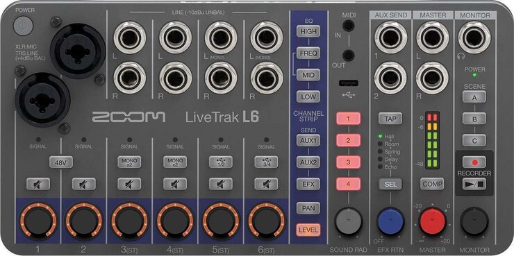 Zoom LiveTrak L6 1