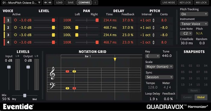 Eventide Quadravox 0