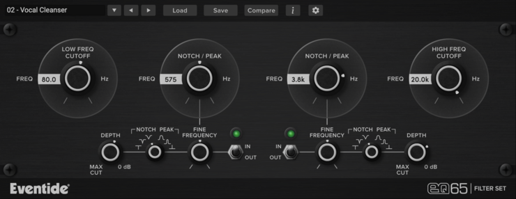 Eventide EQ65 EQ65Screenshot