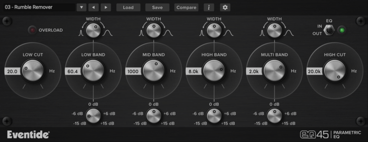 Eventide EQ45 EQ45Screenshot