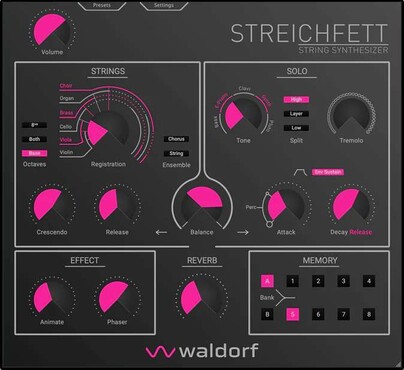 Waldorf Waldorf Streichfett Plugin 0