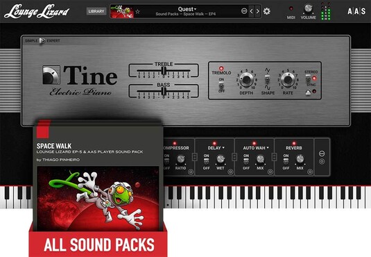 Applied Acoustics Systems AAS Lounge Lizard EP-5 and Packs 6