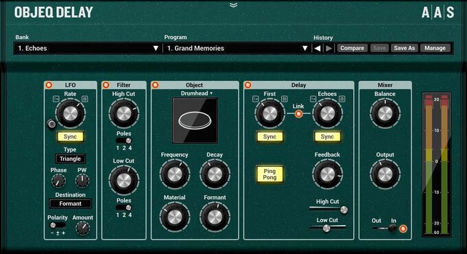 Applied Acoustics Systems AAS Objeq Delay 0