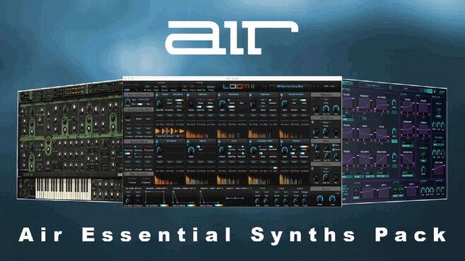 AIR Essential Synths Pack: Loom 2 + The Riser + Vacuum Pro 0