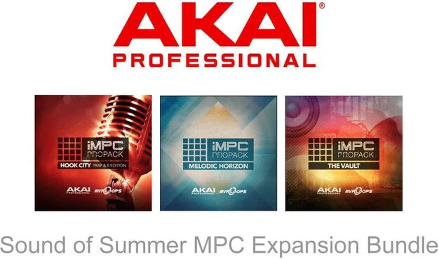 Akai The Sounds Of Summer MPC Expansion Bundle 0