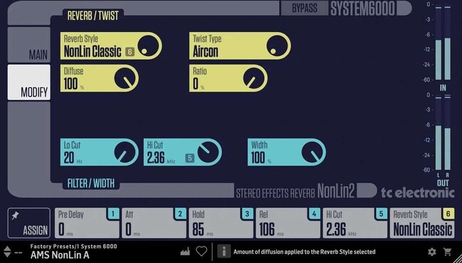 TC Electronic NonLin2 Twisted Effects Reverb 0