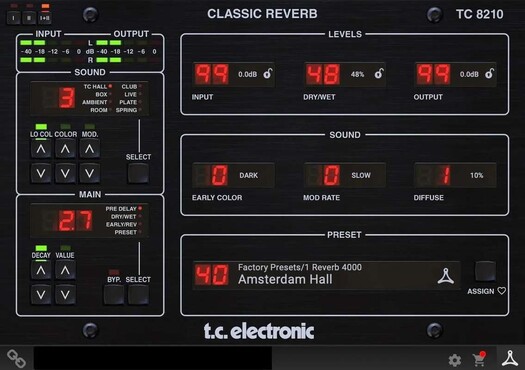TC Electronic TC 8210 Classic Mixing Reverb 0