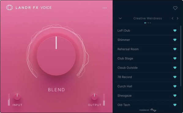 Landr FX Voice 0