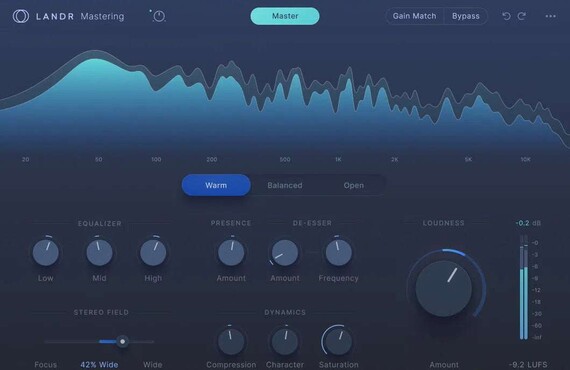 Landr Mastering Plugin Pro 0