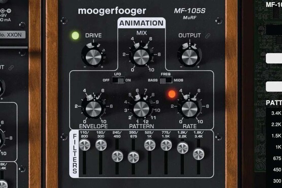 Moog MoogerFooger MF-105S MuRF 1